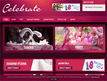 Tablet Screenshot of e-celebrate.sk